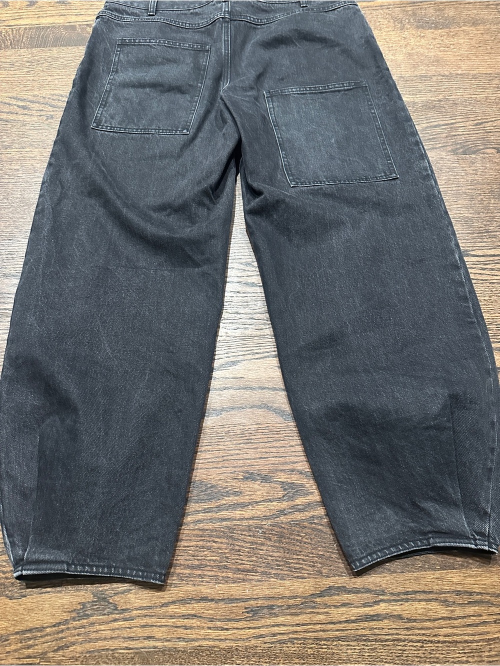 Tibi Black Relaxed Jeans - Picture 9 of 9
